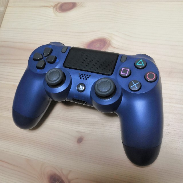 PS4 ワイヤレスコントローラー（DUALSHOCK4）ミッドナイトブルー