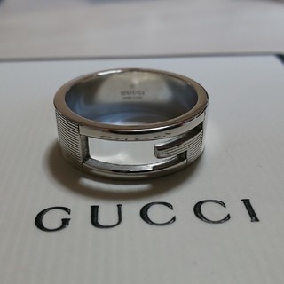 グッチ(Gucci)の23号表記　GUCCI　Gリング　ブランデット　リング　指輪 22号(リング(指輪))