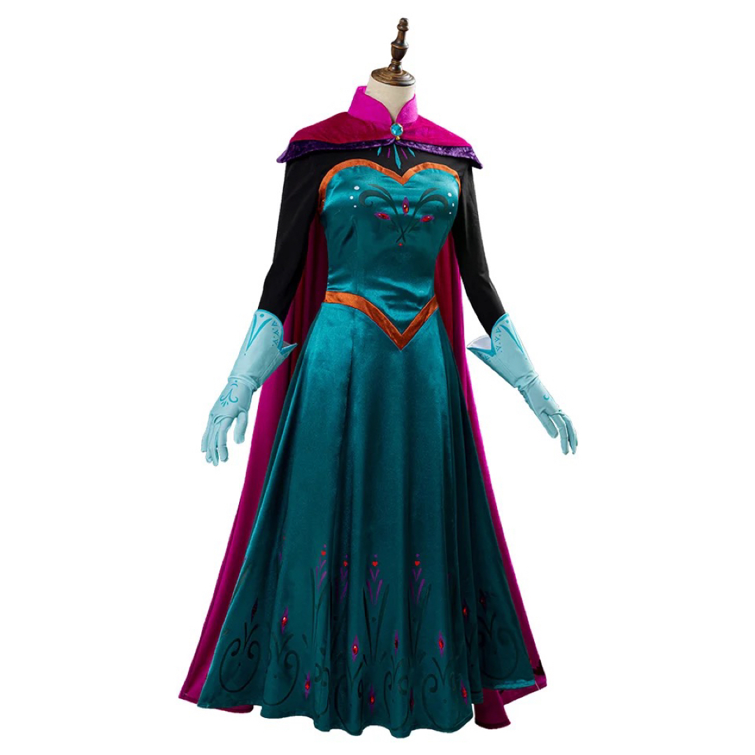 アナと雪の女王 エルサ 戴冠式 ドレス  エンタメ/ホビーのコスプレ(衣装一式)の商品写真