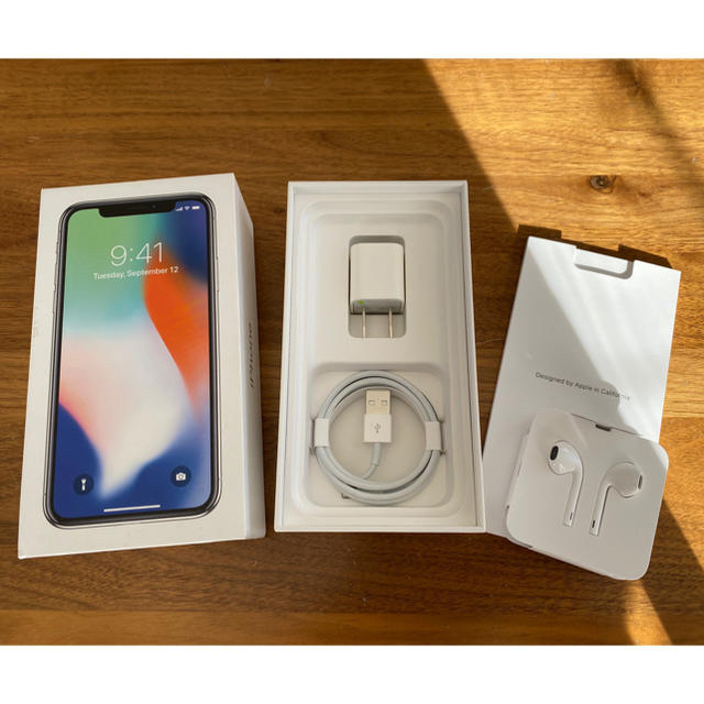 iPhoneX 256GB SIMフリー版 シャッター音無し 今季一番 30135円引き ...