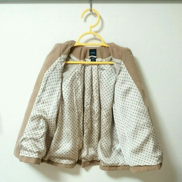 babyGAP(ベビーギャップ)のbabyGAP／Aラインコート／90 キッズ/ベビー/マタニティのキッズ服女の子用(90cm~)(コート)の商品写真