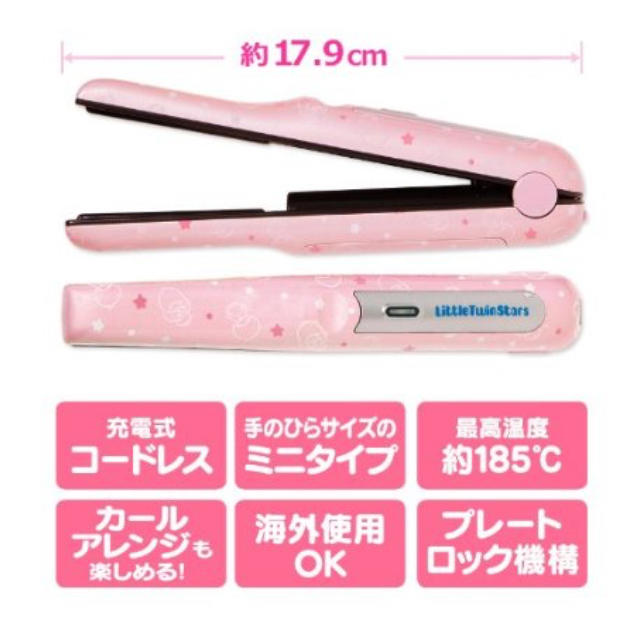 コンパクトアイロン スマホ/家電/カメラの美容/健康(ヘアアイロン)の商品写真