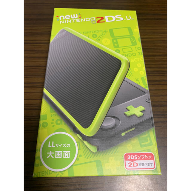 Nintendo NEW ニンテンドー 2DS LL ブラック/ライム