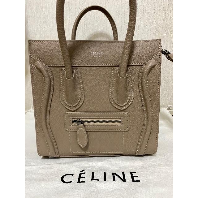 CELINE - CELINE セリーヌ ラゲージ ショルダーバッグ