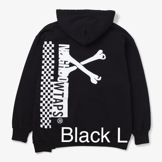 黒 L RIPPER HOODED / SWEATSHIRT