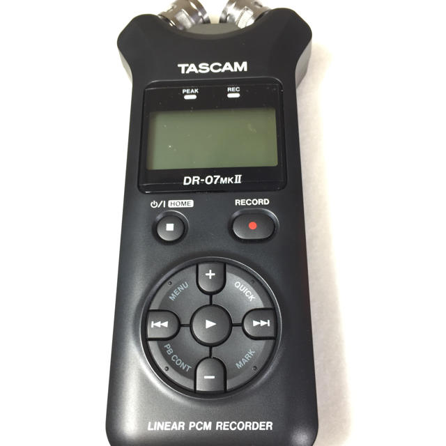 TASCAM DR-07MKII リニアPCMレコーダー 楽器のレコーディング/PA機器(その他)の商品写真