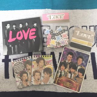 アラシ(嵐)の【嵐】LOVEグッズ限定セット　新品未使用　まとめ売り⑤(アイドルグッズ)