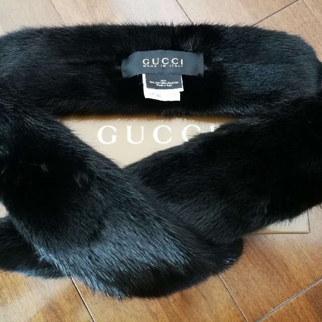 限定値下定価30万弱GUCCIミンクファー 男女兼用マフラー 【2022最新作