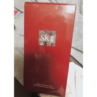 エスケーツー(SK-II)の【新品未使用】スキン シグネチャー ３Ｄ リディファイニング マスク ✕4袋(パック/フェイスマスク)