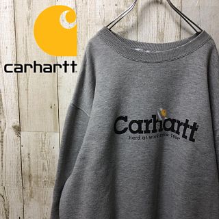 カーハート(carhartt)のCarhartt カーハート デカロゴ  スウェット トレーナー XLサイズ(スウェット)