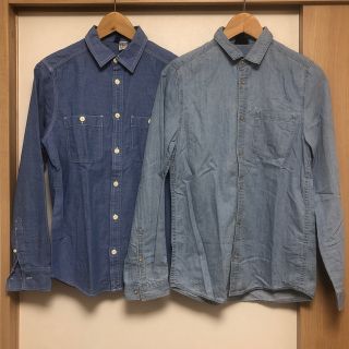 エイチアンドエム(H&M)のＨ&Ｍ シャツ2枚セット(シャツ)