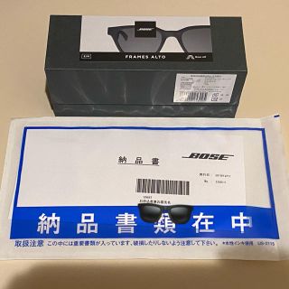 ボーズ(BOSE)のBOSE FRAMES ALTO サングラス　ワイヤレスイヤホン　新品未使用(ヘッドフォン/イヤフォン)