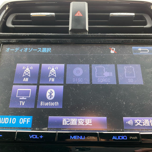 トヨタ 純正 SD ナビ DSZT-YC4T フルセグ ナビロック解除済み①