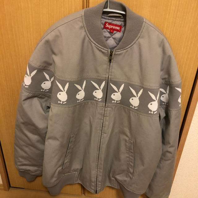 Supreme(シュプリーム)のSupreme Playboy crew jacket Mサイズ メンズのジャケット/アウター(ブルゾン)の商品写真