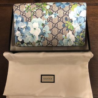 グッチ(Gucci)の新品　グッチ GUCCI ブルームス チェーン ウォレット 長財布(財布)