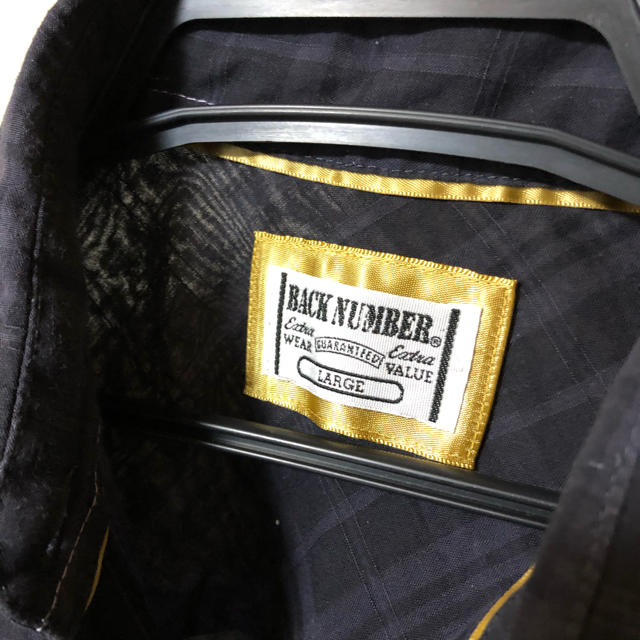 BACK NUMBER(バックナンバー)のバックナンバー　チェックシャツ レディースのトップス(シャツ/ブラウス(長袖/七分))の商品写真