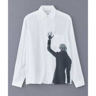 ジョンローレンスサリバン(JOHN LAWRENCE SULLIVAN)の新品未使用 SUB-AGE. PRINT SHIRT シャツ　ラスト1点(シャツ)