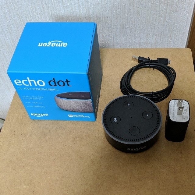 ECHO(エコー)のAmazon echo dot 第三世代&第二世代 スマホ/家電/カメラのオーディオ機器(スピーカー)の商品写真