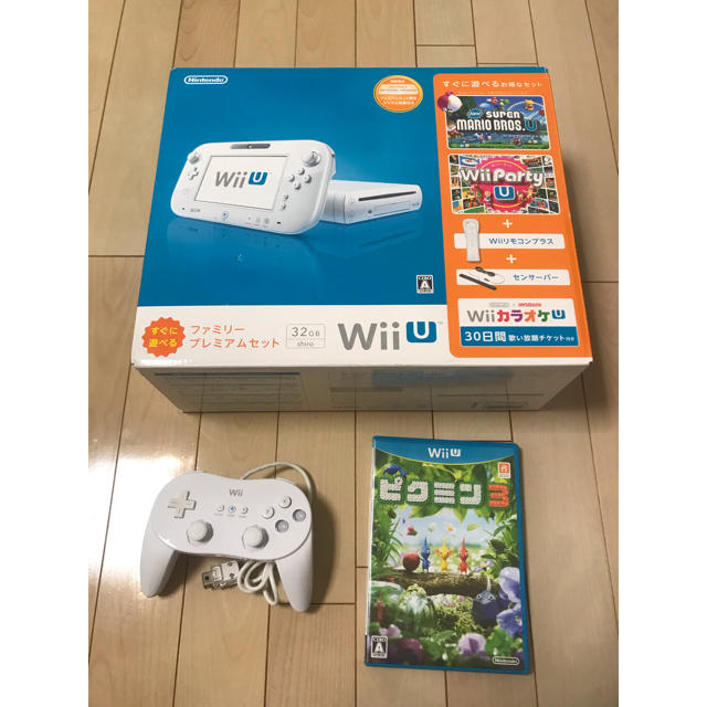 Wii U - Wii U フルセット ピクミン3付属の通販 by あんな｜ウィーユーならラクマ