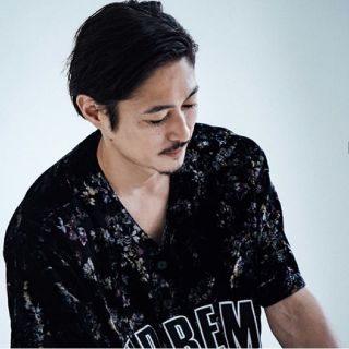 Supreme - M Supreme floral velour baseball Jerseyの通販 by Kyan's