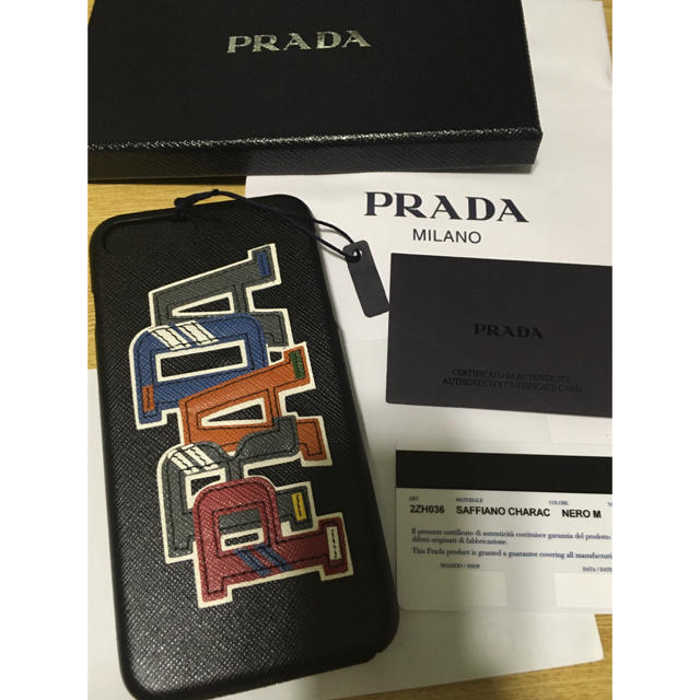 PRADA - プラダ iPhone ケース 新品未使用の通販 by 花ショップ｜プラダならラクマ
