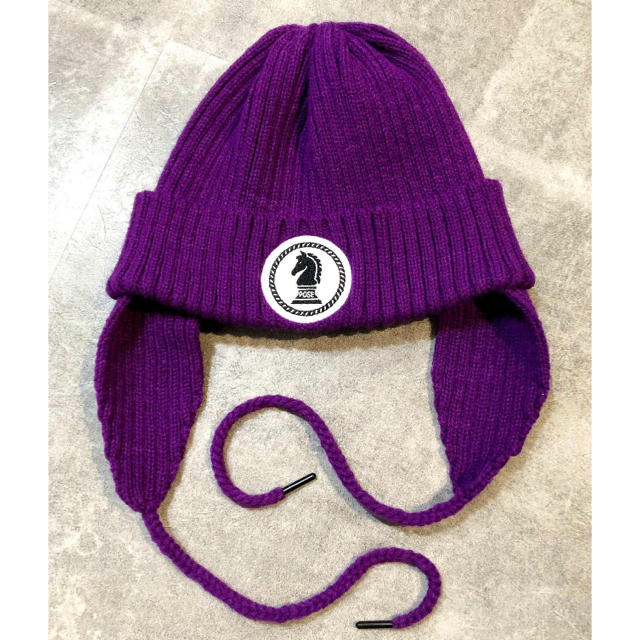 PAMEO POSE(パメオポーズ)のパメオポーズ♡Knight Knit Cap レディースの帽子(ニット帽/ビーニー)の商品写真