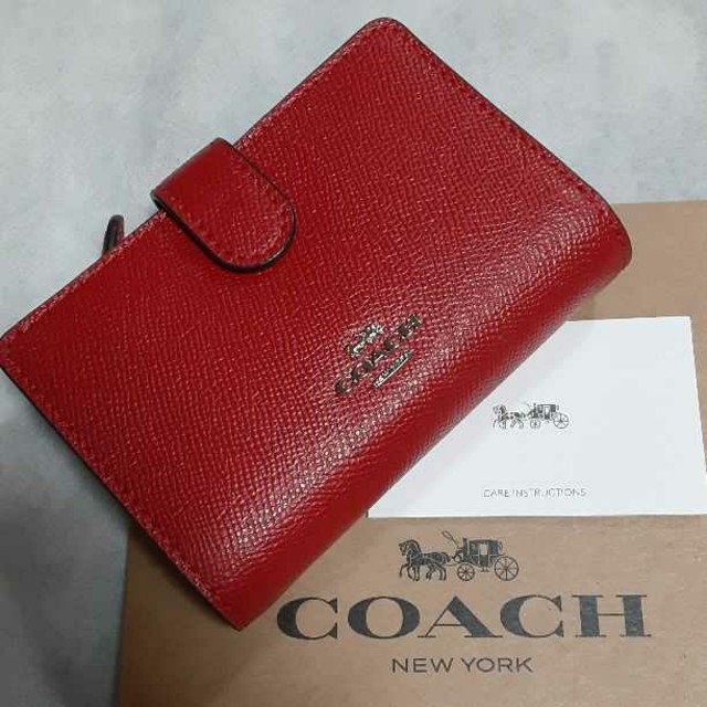 【新品】コーチ COACH 二つ折り財布  F11484