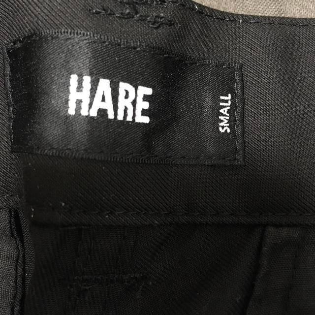 HARE(ハレ)のワイドパンツ黒　HARE  Sサイズ メンズのパンツ(その他)の商品写真