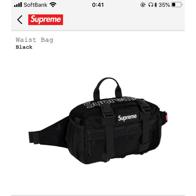 supreme waist bag 19fw