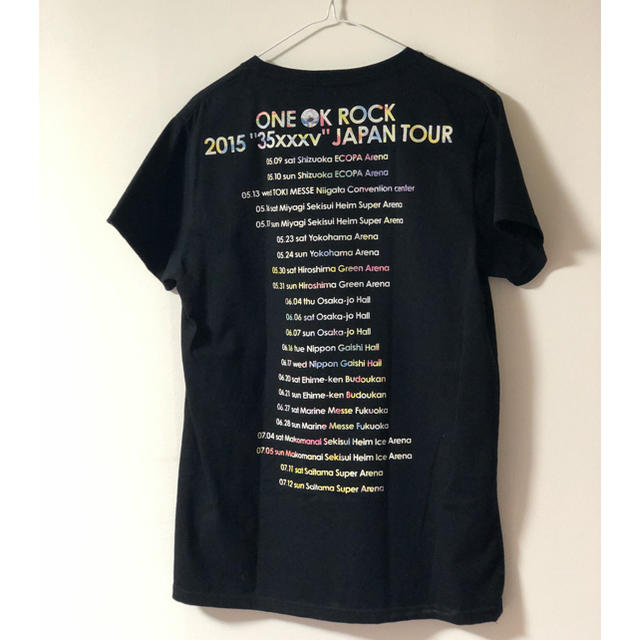 ONE OK ROCK(ワンオクロック)のONE OK ROCK 35XXXV JAPAN tour Earth Tシャツ メンズのトップス(Tシャツ/カットソー(半袖/袖なし))の商品写真