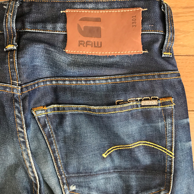 G-STAR RAW(ジースター)のG-STAR RAW メンズ　ダメージジーンズ メンズのパンツ(デニム/ジーンズ)の商品写真