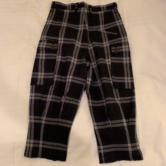 【新品】viviennewestwood men チェック柄パンツ