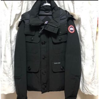 カナダグース(CANADA GOOSE)のカナダグース ラッセル ブラックMサイズ(ダウンジャケット)