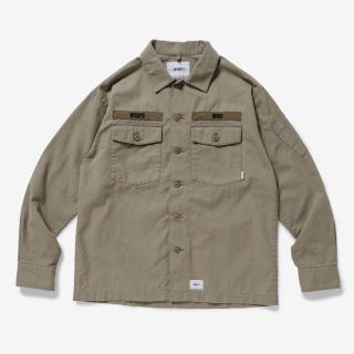 ダブルタップス(W)taps)のwtaps 19 BUDS LS 01 SHIRT. COTTON. SERGE(ミリタリージャケット)