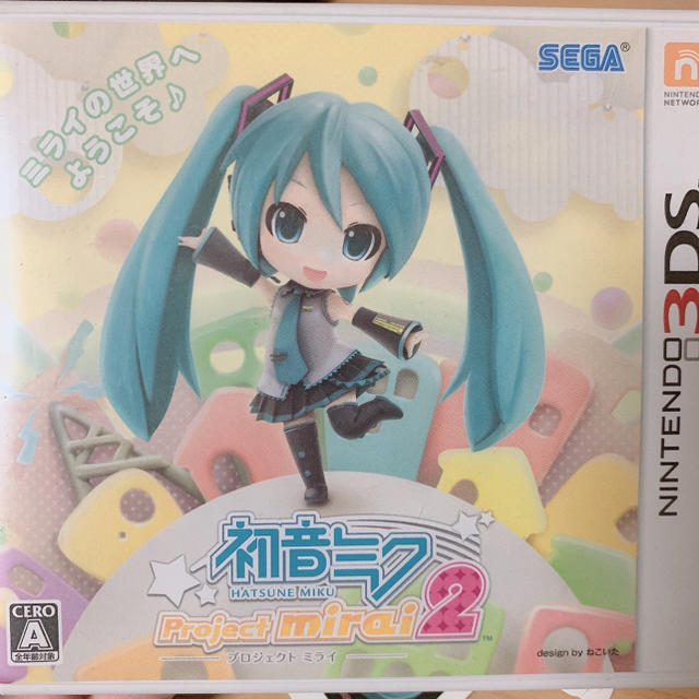 SEGA(セガ)の初音ミク Project mirai 2 3DS エンタメ/ホビーのゲームソフト/ゲーム機本体(携帯用ゲームソフト)の商品写真