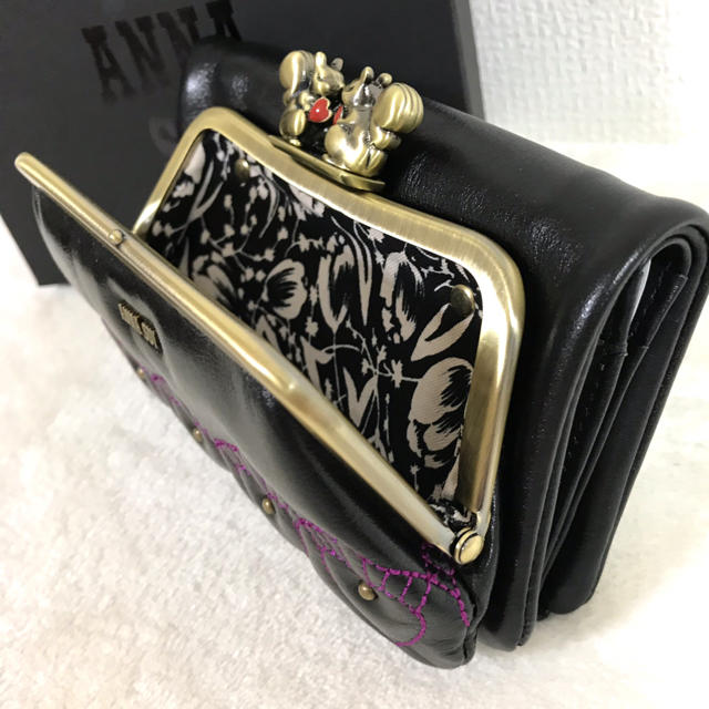 新品♡ANNA SUI キッシングリスちゃん財布♡