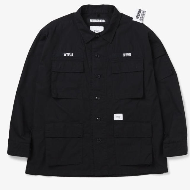 送料込 wtaps neighborhood jungle ls shirt