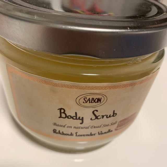 SABON ボディスクラブ　パチュリ　ラベンダー　バニラ　サボン