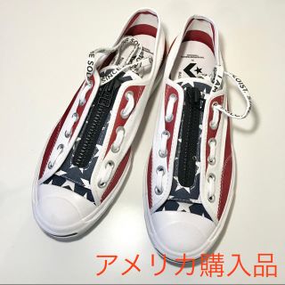 コンバース(CONVERSE)のコンバースxソロイスト ジャックパーセル ジップアップスニーカー 26.5cm(スニーカー)