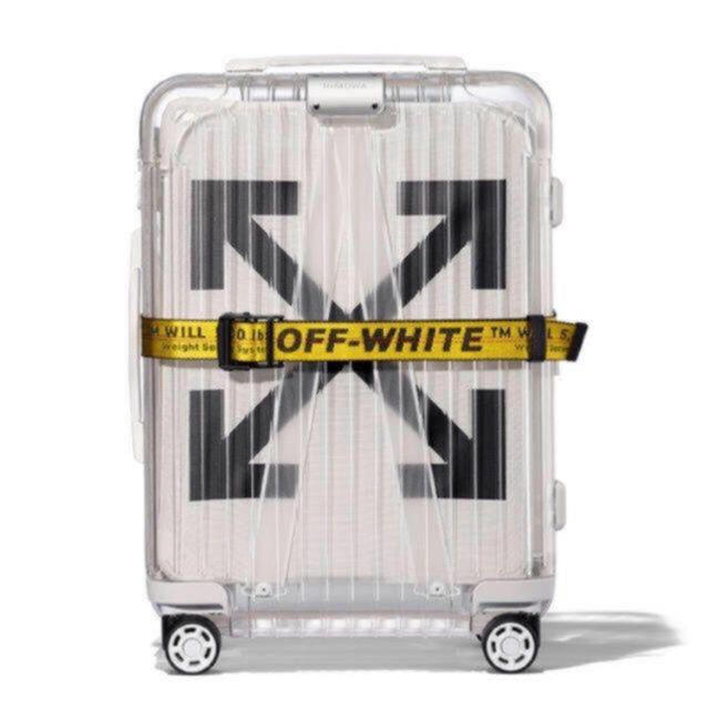正規品販売! OFF-WHITE 白 36L スーツケース リモワ 【新品未使用