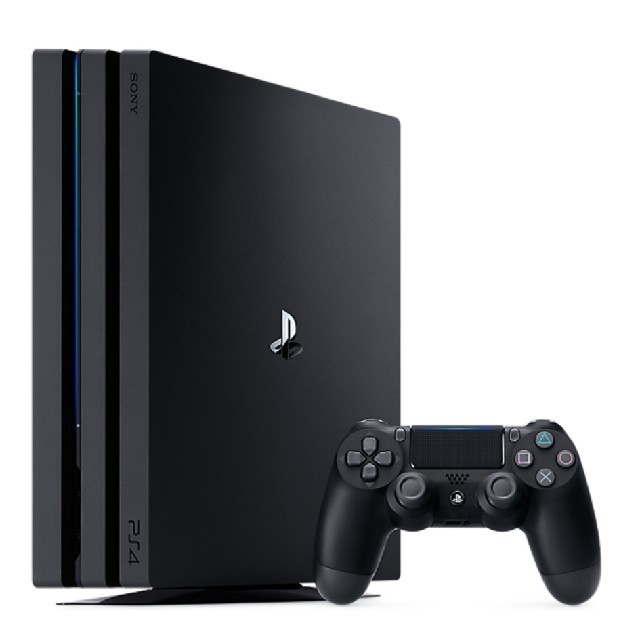 PlayStation4(プレイステーション4)の新品☆PlayStation4 PRO 1TB ジェットブラック PS4 本体 エンタメ/ホビーのゲームソフト/ゲーム機本体(家庭用ゲーム機本体)の商品写真