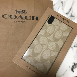 コーチ(COACH)のコーチ　iPhone X MAX ケース　お値下げ❗️(iPhoneケース)