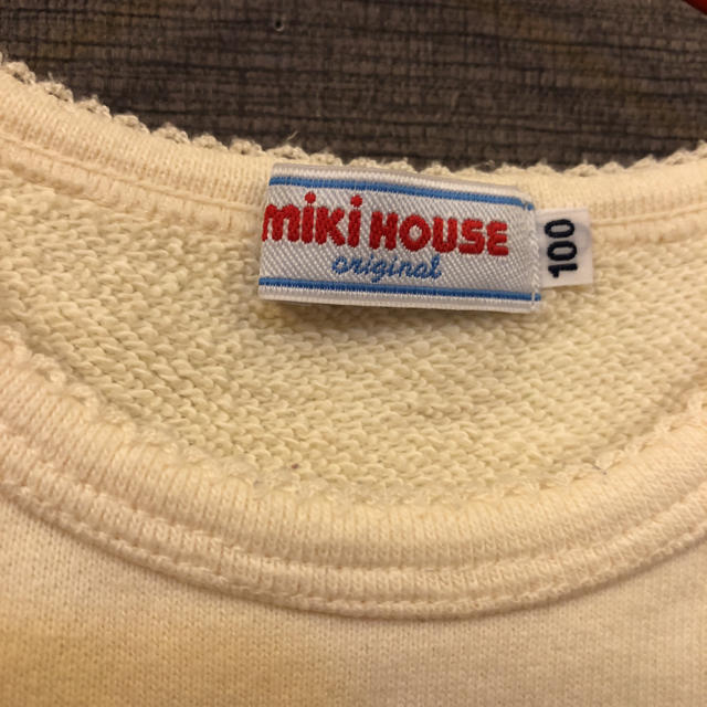 mikihouse(ミキハウス)のミキハウス　チュニック100 キッズ/ベビー/マタニティのキッズ服女の子用(90cm~)(Tシャツ/カットソー)の商品写真