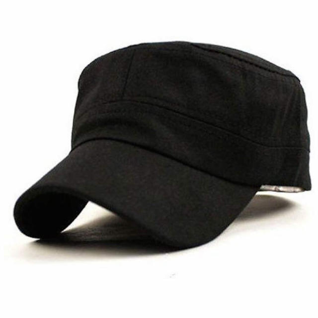 激安！定価3200円！シンプル 帽子 フリーサイズ ブラック 新品未使用