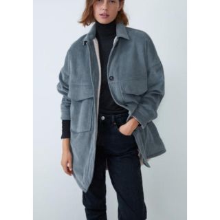 ザラ(ZARA)のZARA コーデュロイボアジャケット(ブルゾン)