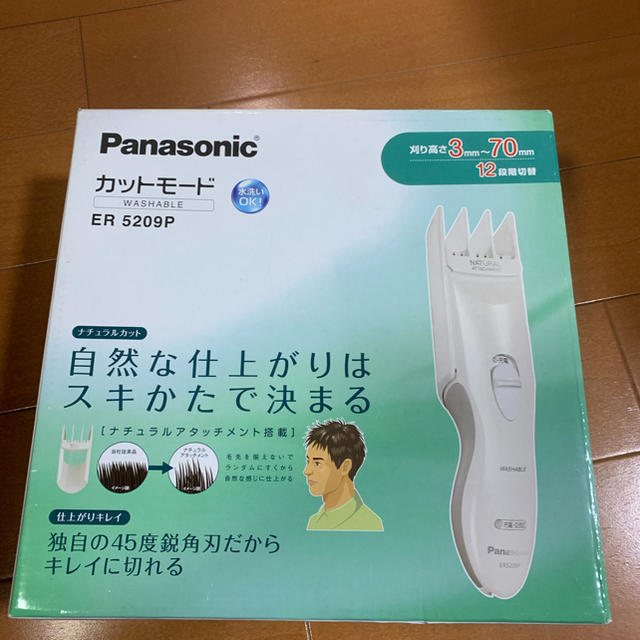 Panasonic(パナソニック)の3609　Panasonic/パナソニック ER5209P バリカン 付属品付き コスメ/美容のヘアケア/スタイリング(その他)の商品写真