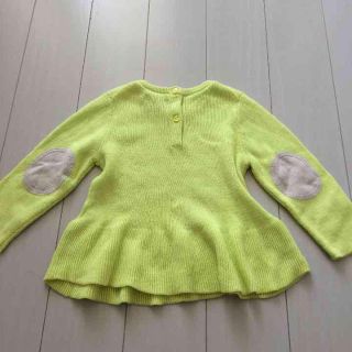 ベビーギャップ(babyGAP)の未使用 ペプラムニット(ニット/セーター)