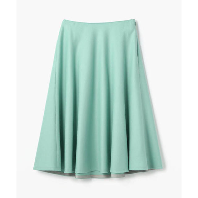 TOMORROWLAND(トゥモローランド)のballsey ボールジー  スカート  グリーン 緑 美品 レディースのスカート(ひざ丈スカート)の商品写真