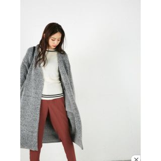 マウジー(moussy)の完売品♡moussy Warmth Knitting Gown(ガウンコート)