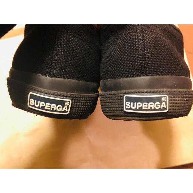 SUPERGA(スペルガ)のらっちょ様専用 スペルガ 2750 スニーカー 黒 26cm メンズの靴/シューズ(スニーカー)の商品写真